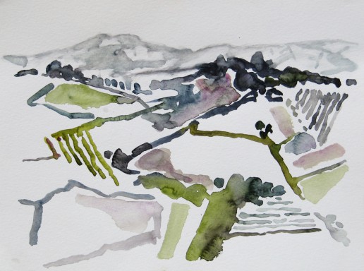 Zeichnung Aquarell